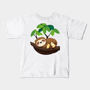 Sloth- Nap Time Kids T-Shirt